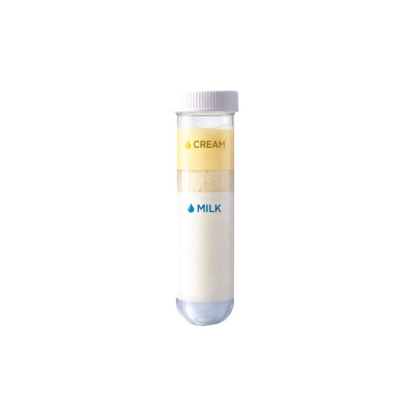 Cream separation plastic tube