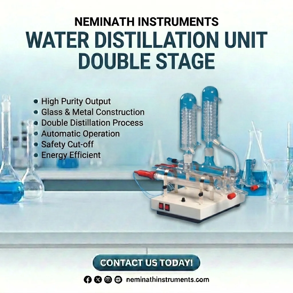 Water Distillation unit double stage