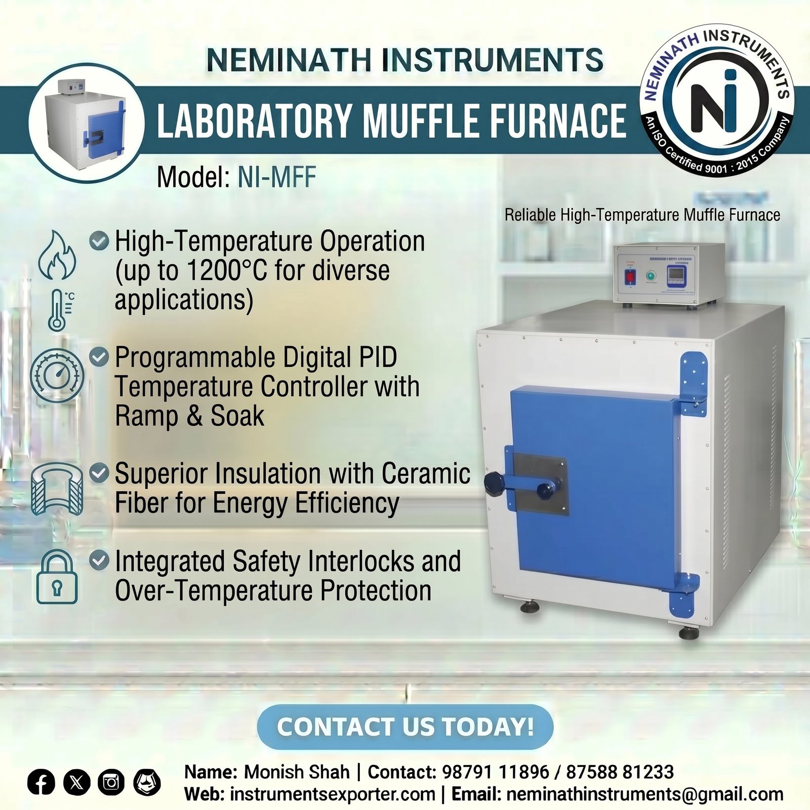 Laboratory Muffle Furnace