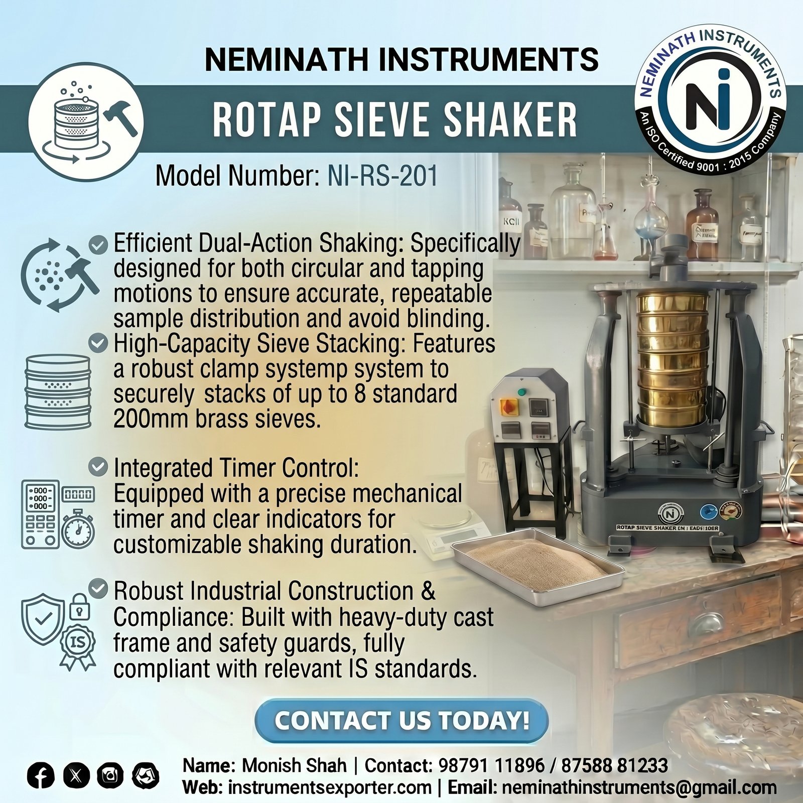 Rotap Sieve Shaker