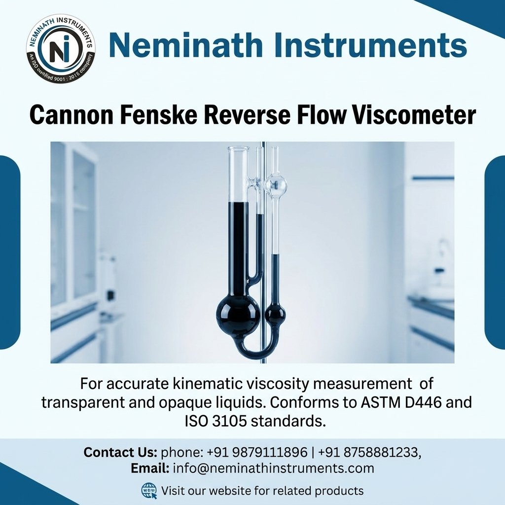 Cannon Fenske Reverse Flow Viscometer